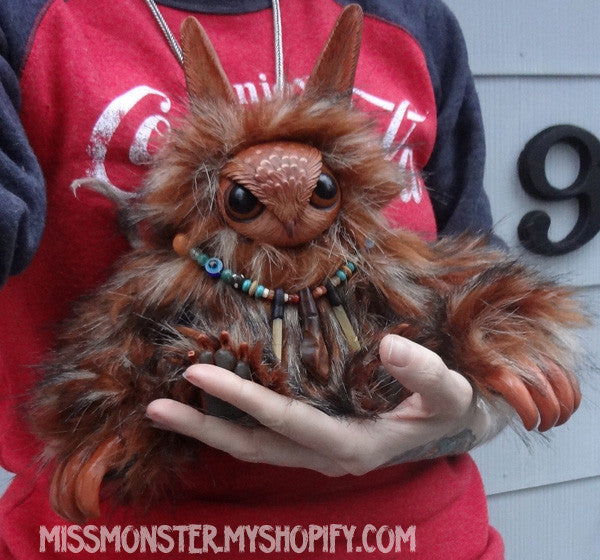 TUNA THE BABY OWLBEAR DOLL