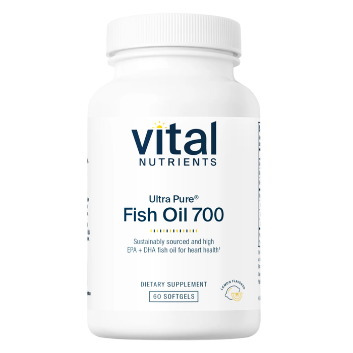 Ultra Pure® Fish Oil 700 Pharmaceutical Grade by Vital Nutrients