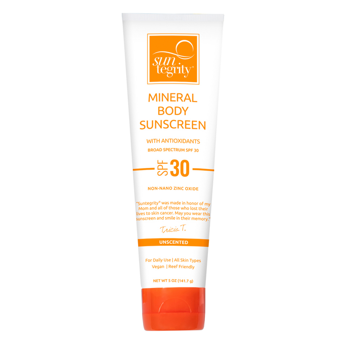 Suntegrity-Unscented Mineral Body Sunscreen - Broad Spectrum Spf 30-Sun Care-UnscentedMineralBodySunscreen-BroadSpectrumSPF30-The Detox Market |