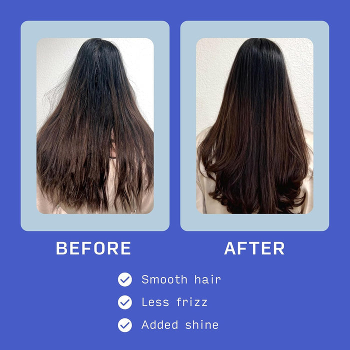V & CO straight hair conditioner + peptides curlty free no sulfates no parabens بلسم الشعر المنسدل
