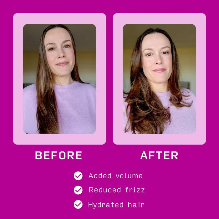 V & CO thick hair shampoo + peptides curlty free no sulfates no parabens شامبو الشعر السميك