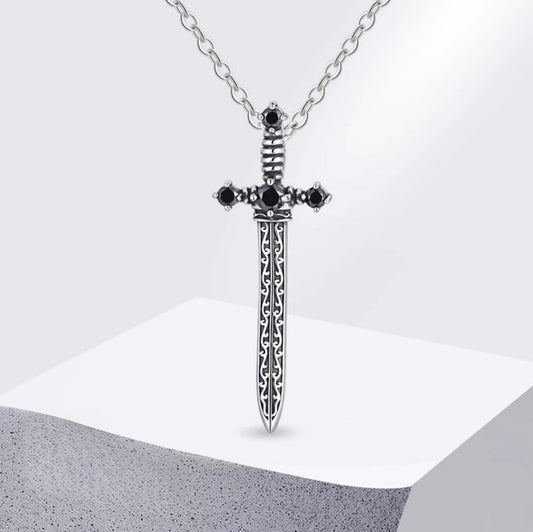 Valen Cross Stainless Steel Pendant with Chain