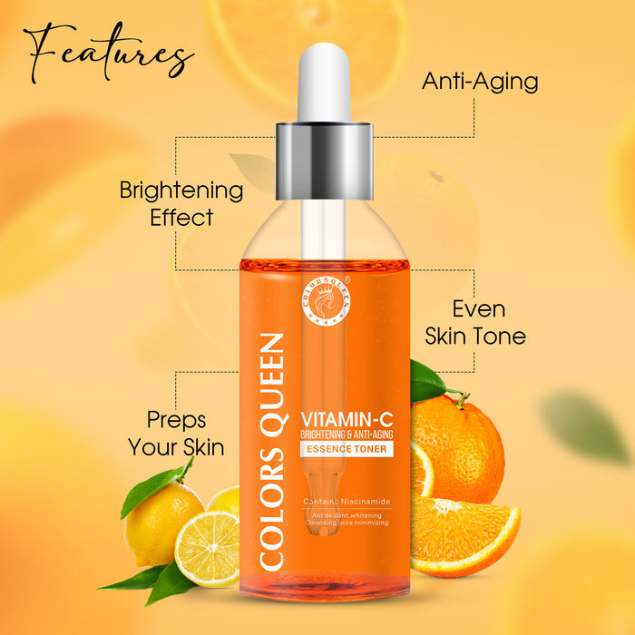 Colors Queen Vitamin-C Brightening & Anti Ageing Essence Toner