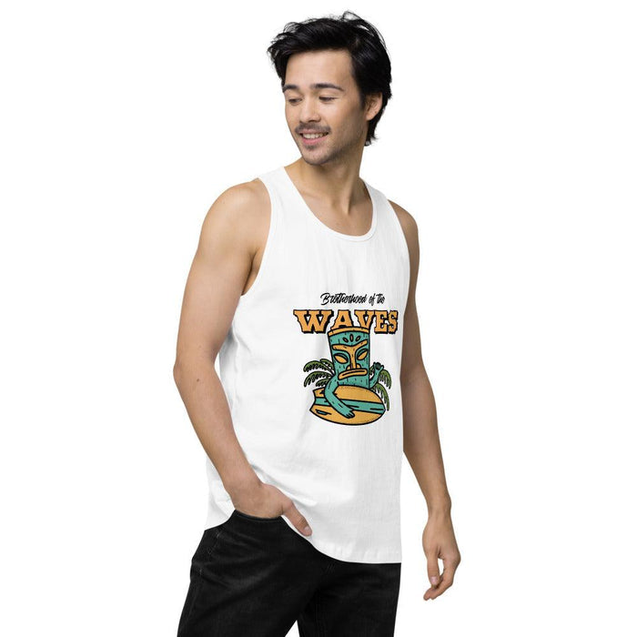 WAVES Men’s premium tank top - Billyforce Shop