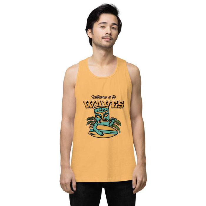WAVES Men’s premium tank top - Billyforce Shop