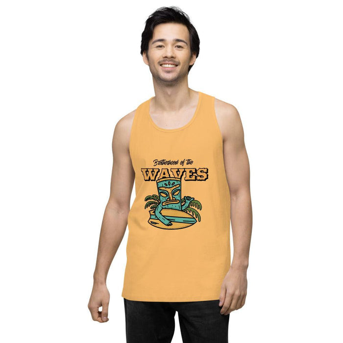 WAVES Men’s premium tank top - Billyforce Shop