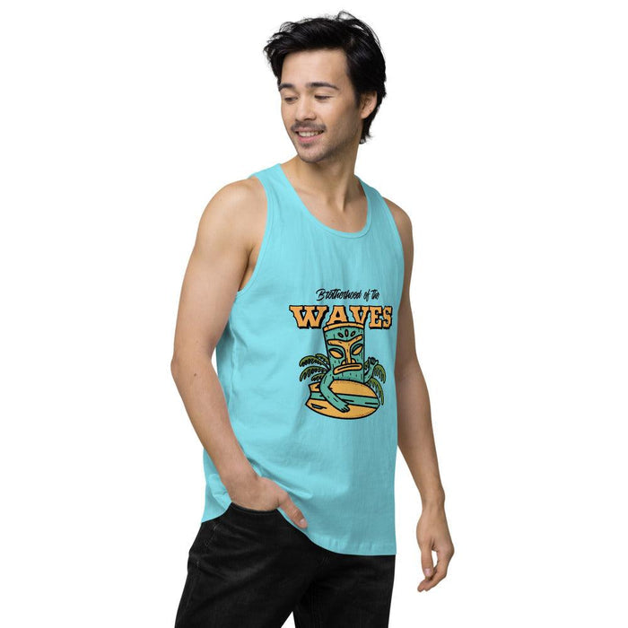 WAVES Men’s premium tank top - Billyforce Shop