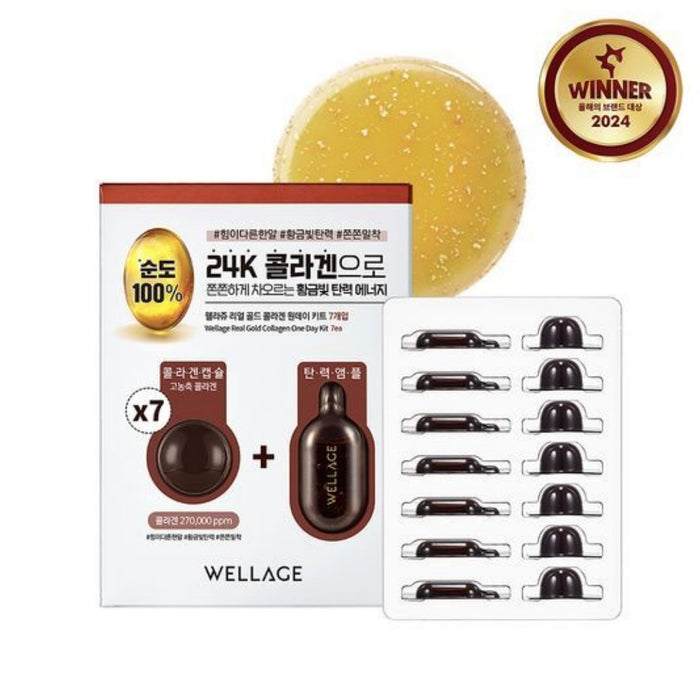 Wellage Real Gold Collagen One Day Kit
