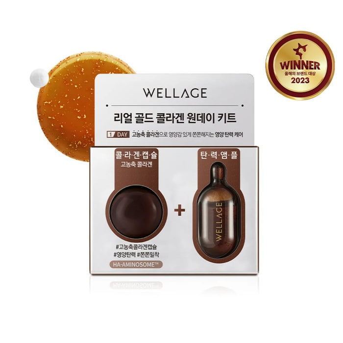 Wellage Real Gold Collagen One Day Kit