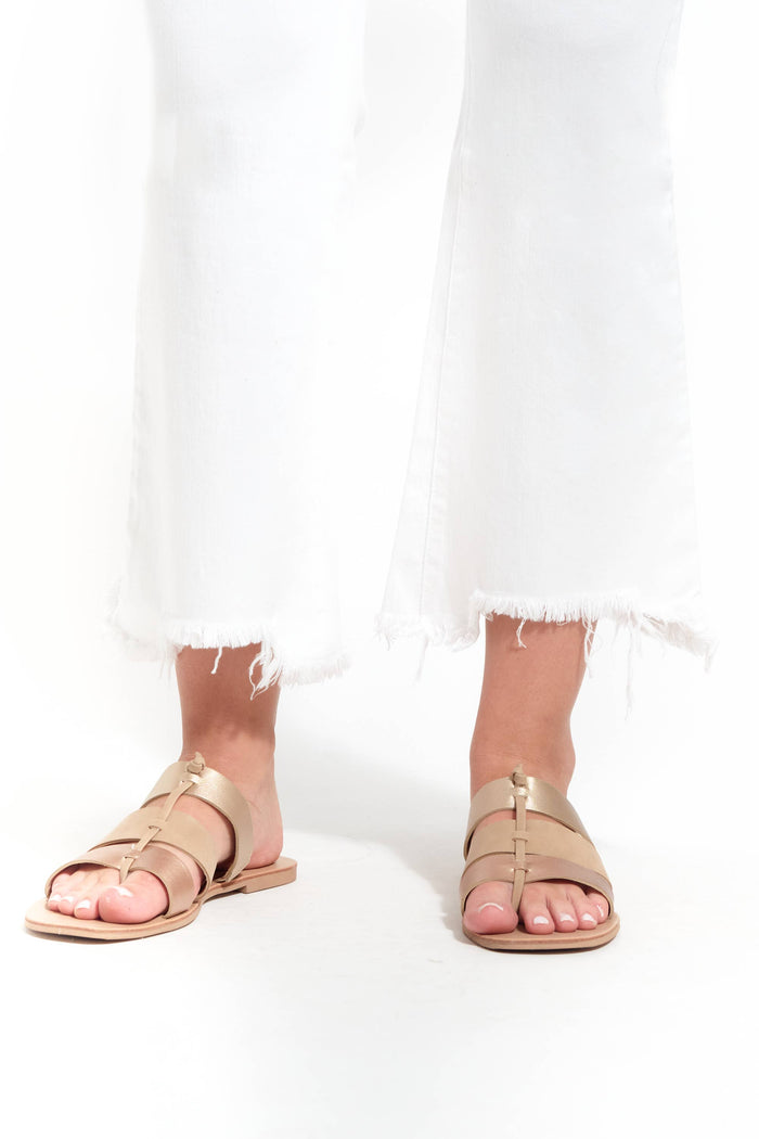 White Demi Boot Jean with Sharkbite Hem-1822 Denim