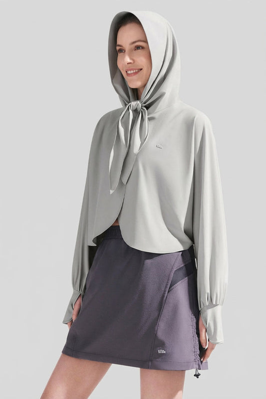 Women's Headscarf-Style Sun Protection Jacket UPF 100+ UL001