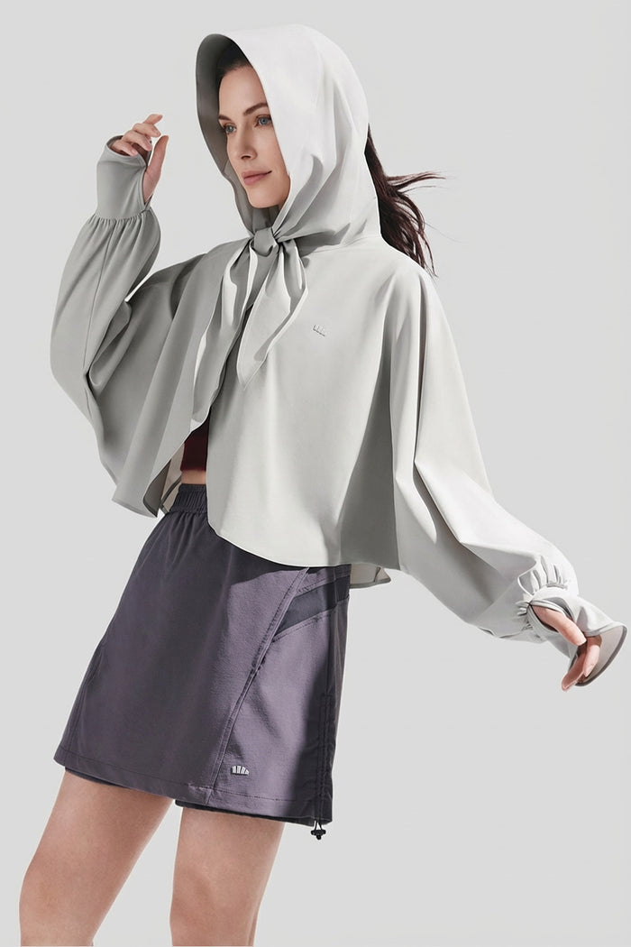 Women's Headscarf-Style Sun Protection Jacket UPF 100+ UL001
