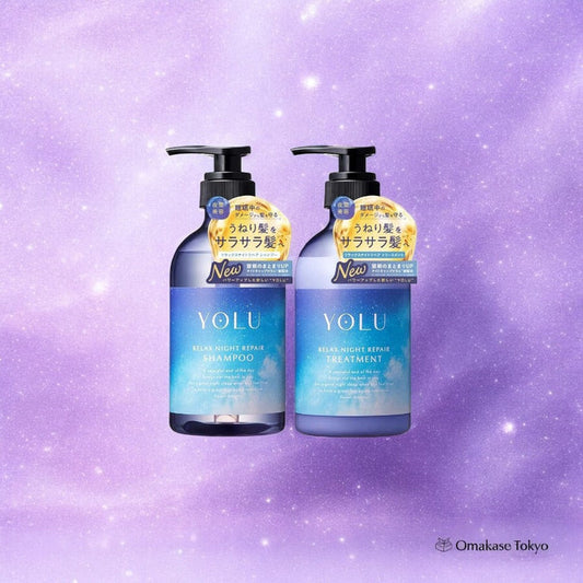 YOLU Relax Night Repair Shampoo & Treatment Set