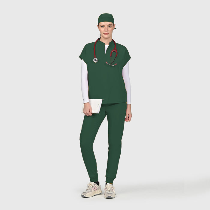 Zing Nine-Pocket Jogger Scrub Pant
