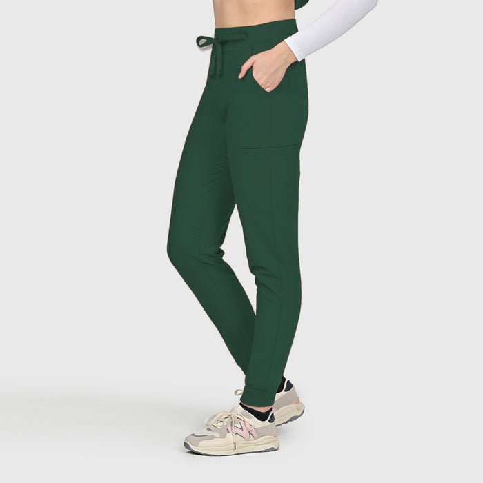 Zing Nine-Pocket Jogger Scrub Pant